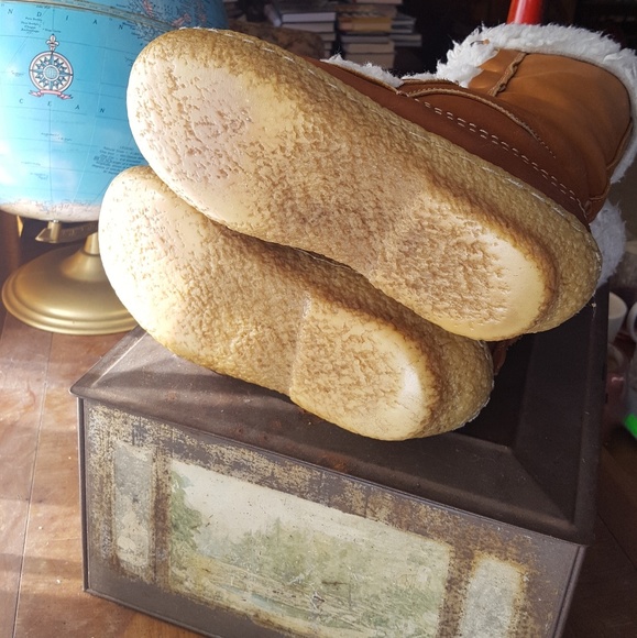 🚫SOLD🚫 Vintage Mukluk Moccasin Leather Boots 7 - Picture 5 of 8